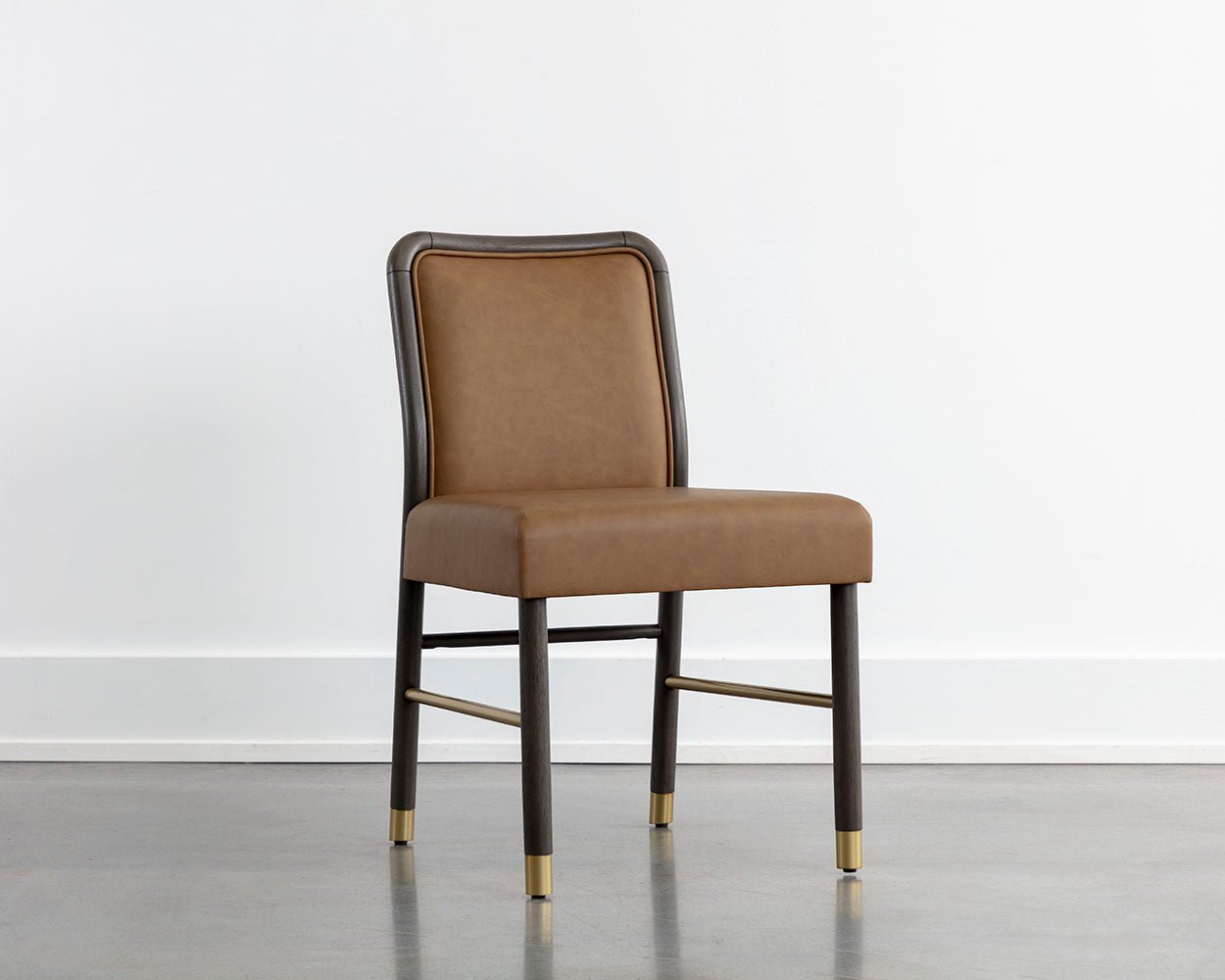 Jeno Dining Chair Milliken Cognac - Image 5