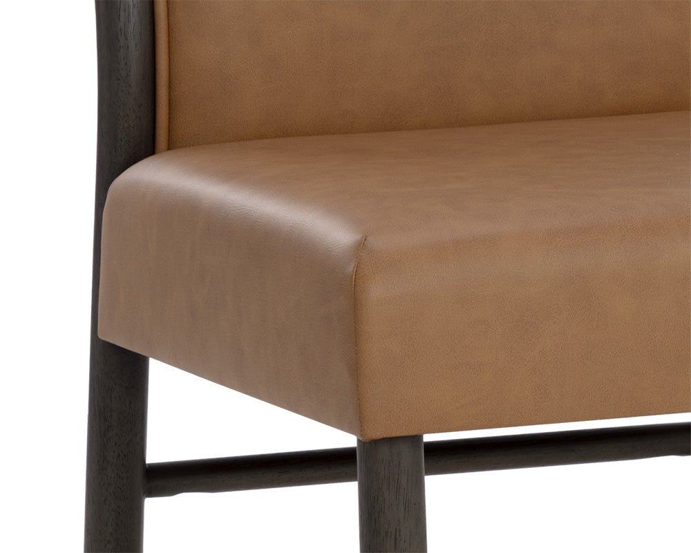 Jeno Dining Chair Milliken Cognac - Image 6