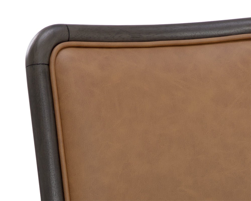 Jeno Dining Chair Milliken Cognac - Image 7