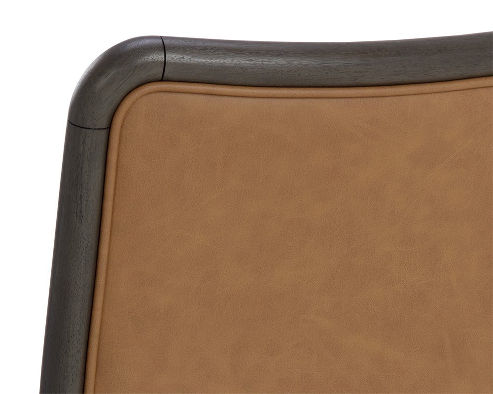 Jeno Dining Chair Milliken Cognac - Image 8