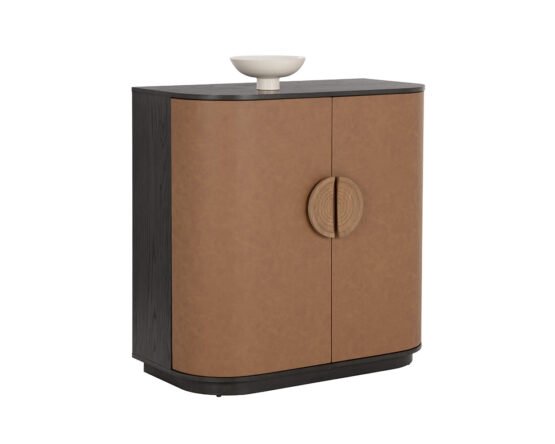 Dresden Bar Cabinet Smoke Acacia