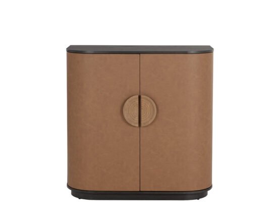 Dresden Bar Cabinet Smoke Acacia - Image 2