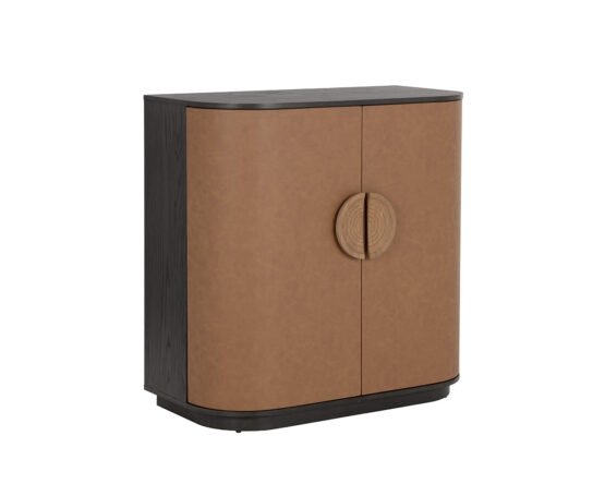 Dresden Bar Cabinet Smoke Acacia - Image 3