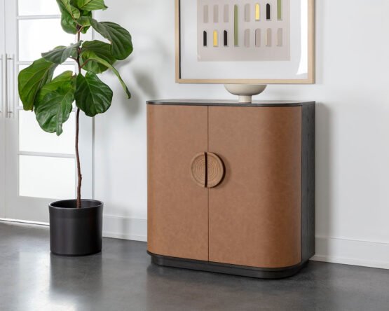 Dresden Bar Cabinet Smoke Acacia - Image 8