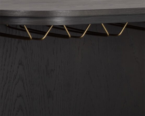 Dresden Bar Cabinet Smoke Acacia - Image 11