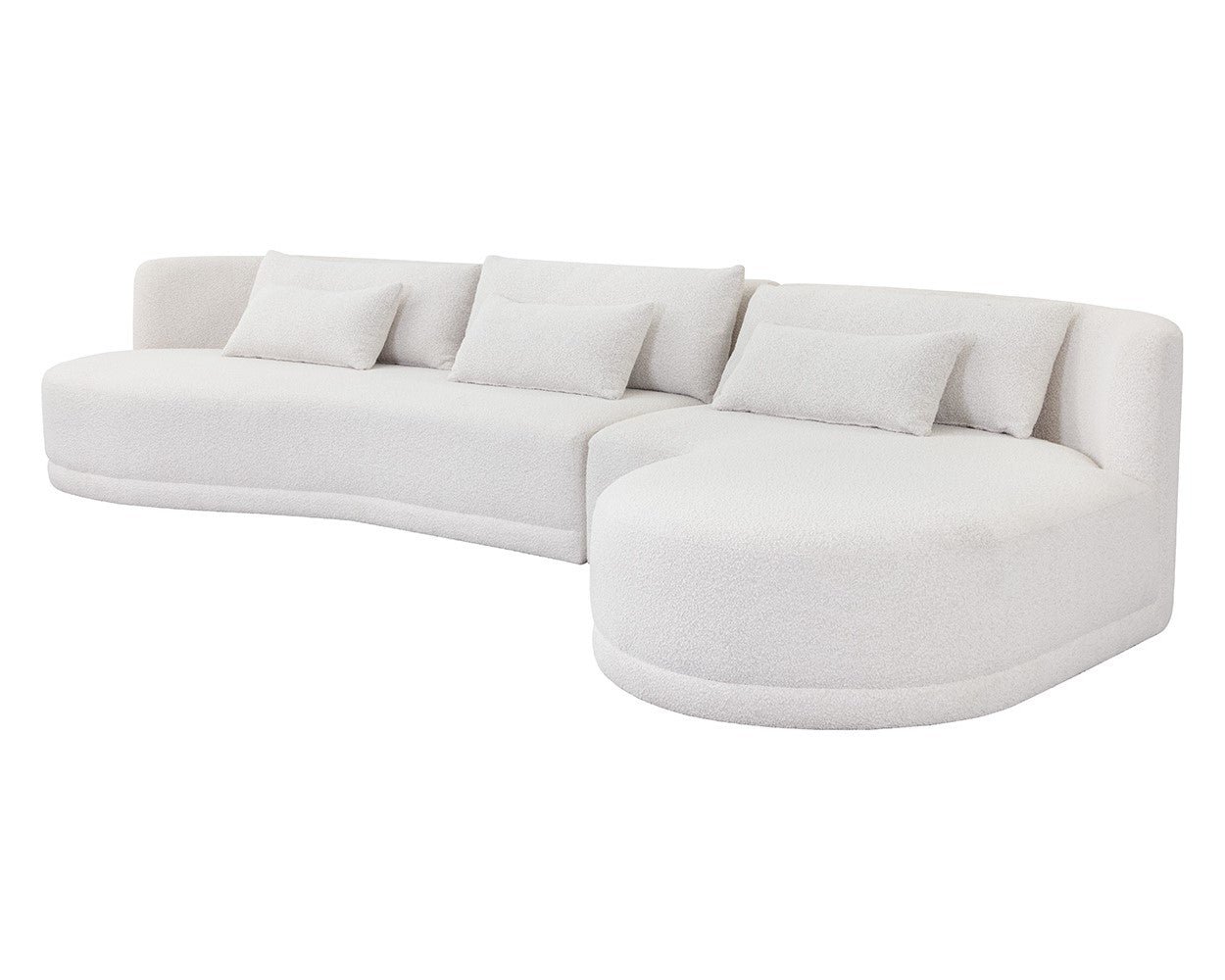 Laken Sofa Chaise - Raf Copenhagen White - Image 3