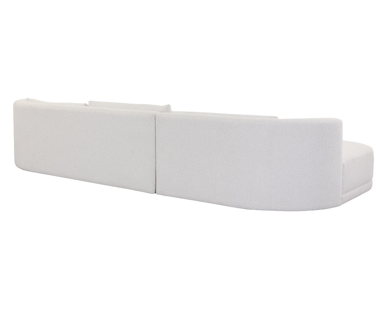 Laken Sofa Chaise - Raf Copenhagen White - Image 4