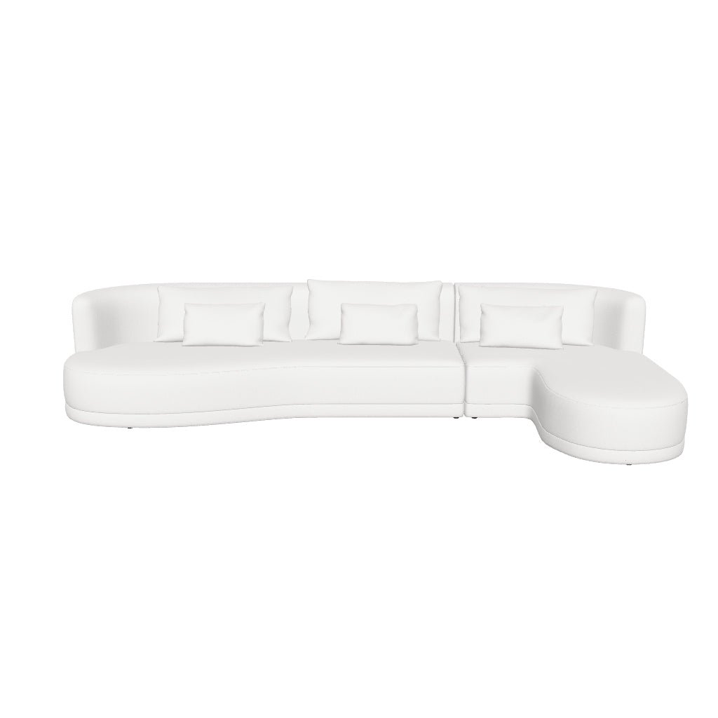 Laken Sofa Chaise - Raf Copenhagen White - Image 9