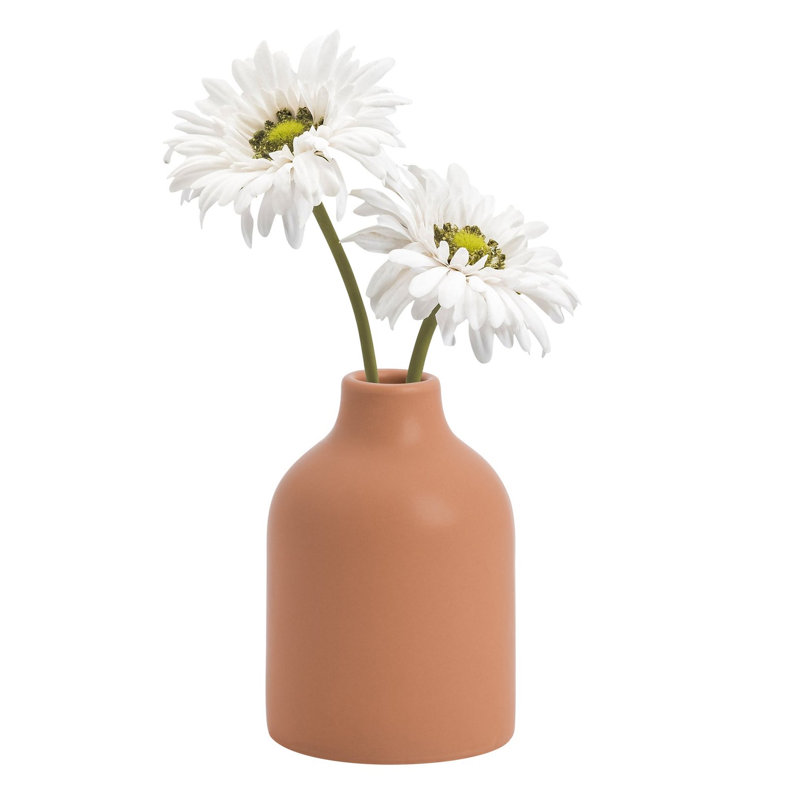 Komi 5.5h" Ceramic Bottle Vase - Terracotta - Image 6