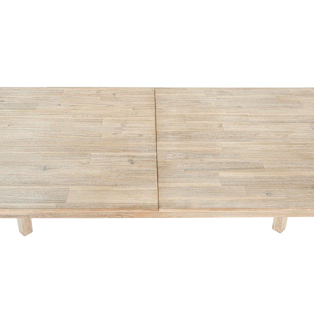 Gia Small Extension Dining Table 55/71? - Light Driftwood - Image 5