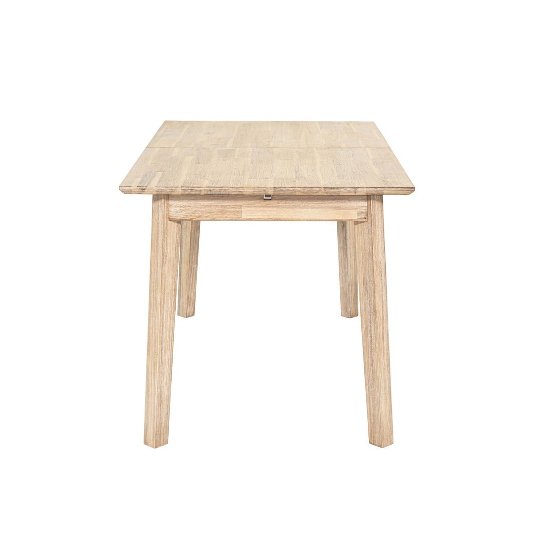 Gia Small Extension Dining Table 55/71? - Light Driftwood - Image 7
