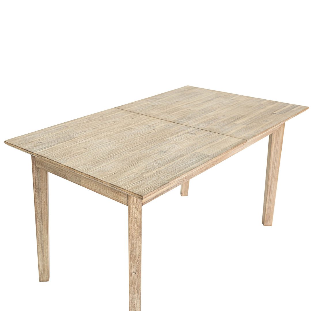 Gia Small Extension Dining Table 55/71? - Light Driftwood - Image 8