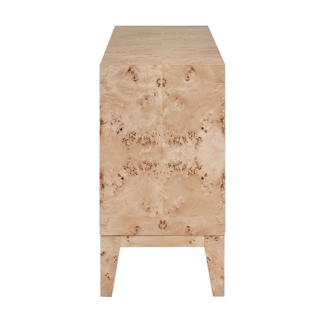 Mappa 3 Door Sideboard - Light Burl - Image 4