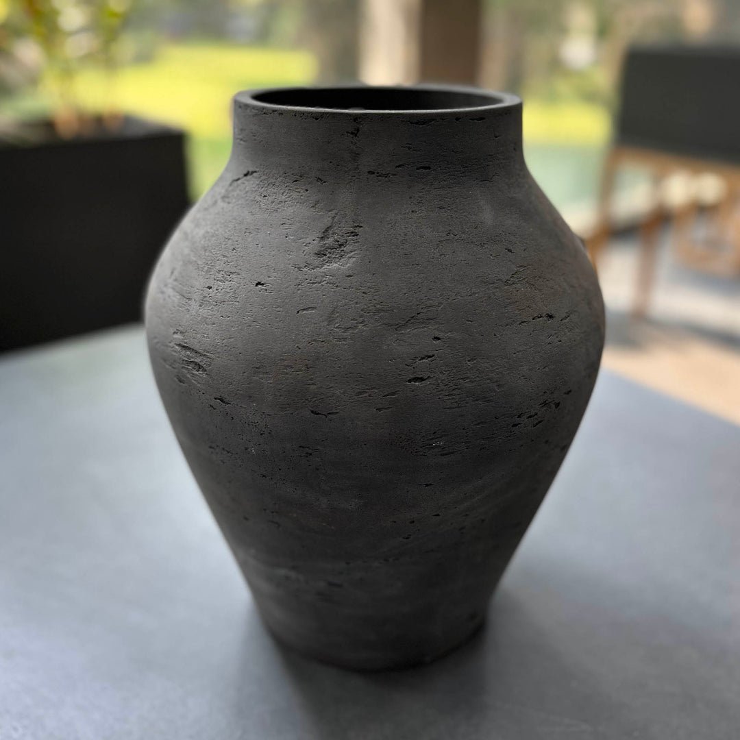 Amphora Large Vase - Rustic Brown - Image 4