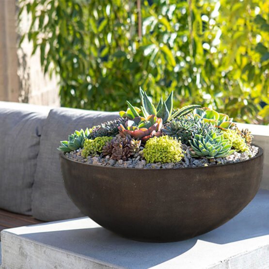 Rustic Tapered  Bowl - Rustic Brown - Image 2