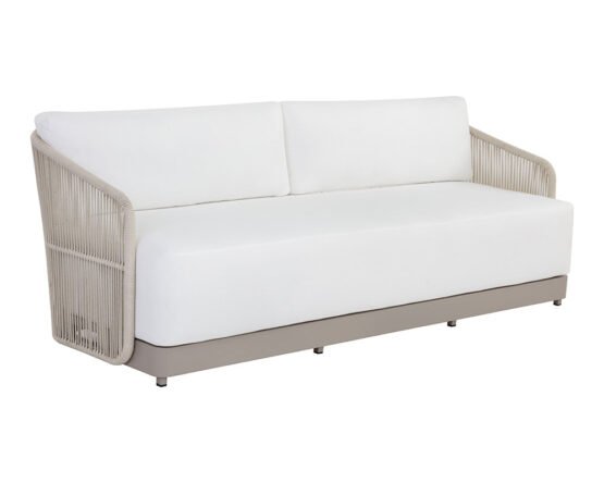 Allariz Sofa - Greige Stinson White