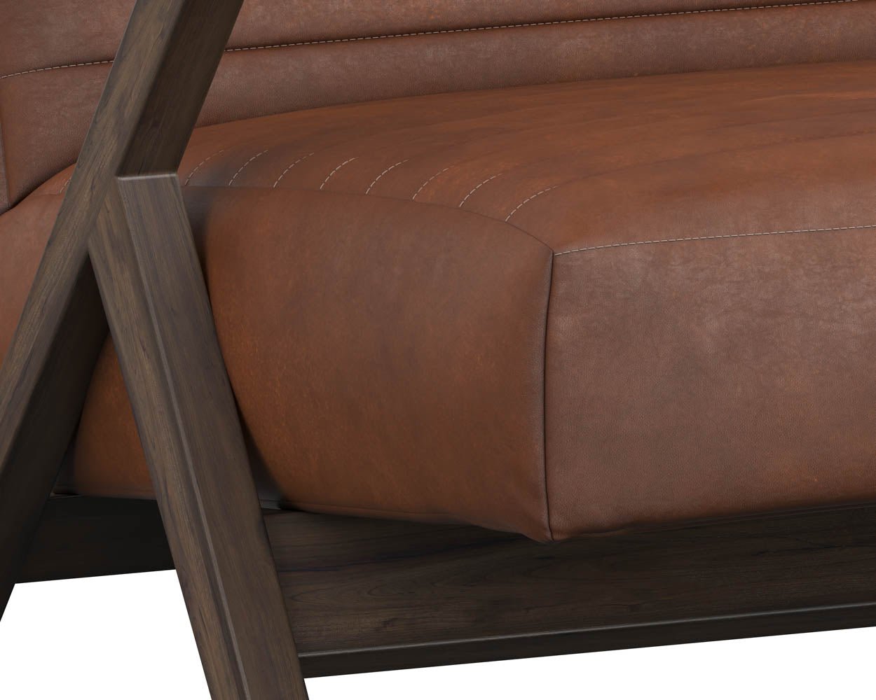 Peyton Lounge Chair Bravo Cognac - Image 5