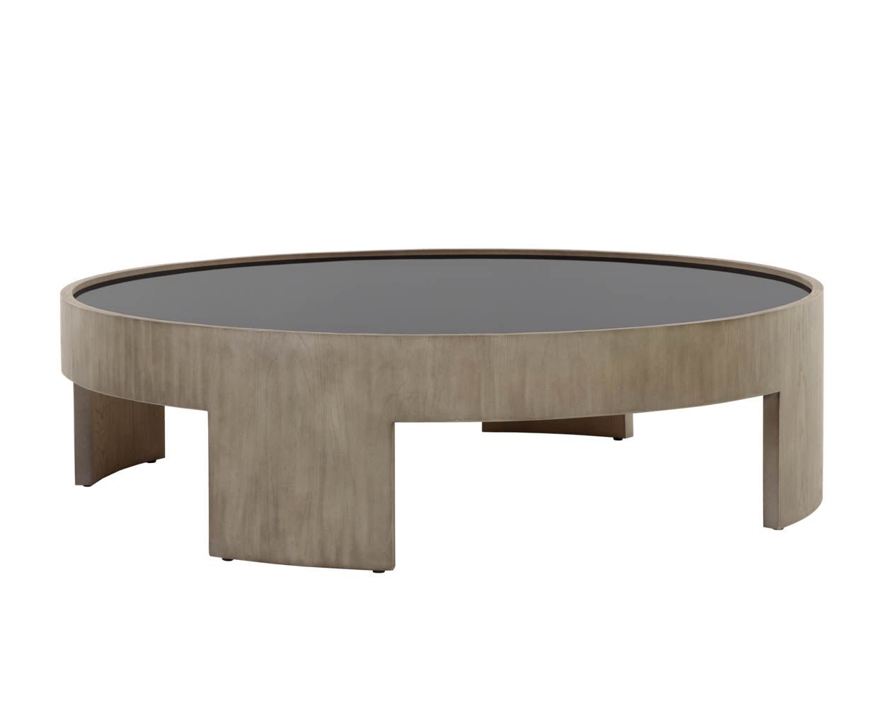 Brunetto Coffee Table - Large - Round Ash Grey - Image 3
