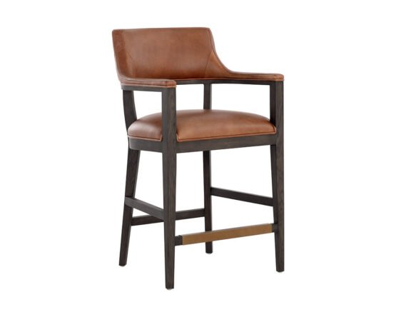 Brylea Counter Stool - Brown Shalimar Tobacco