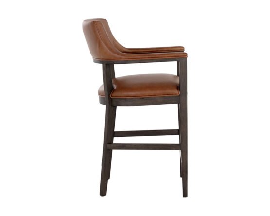 Brylea Counter Stool - Brown Shalimar Tobacco - Image 3