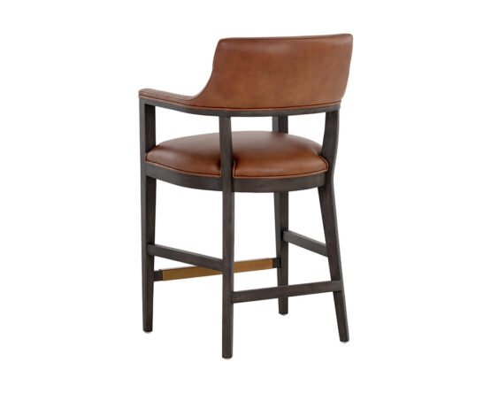 Brylea Counter Stool - Brown Shalimar Tobacco - Image 4