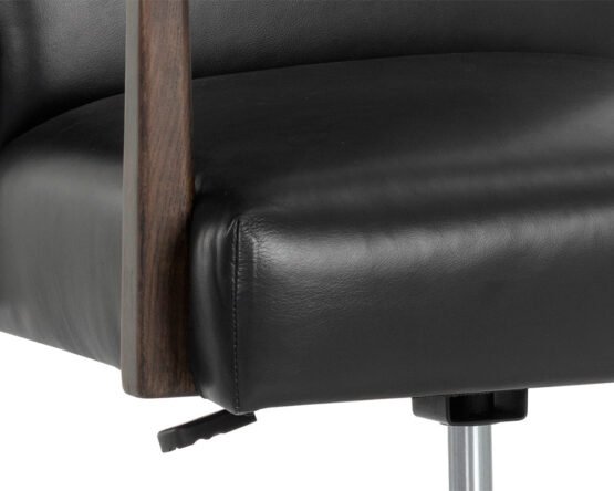 Collin Office Chair - Brown Cortina Black - Image 6