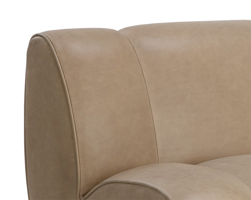 Blaise Swivel Lounge Chair Sahara Sand - Image 7