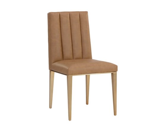 Wilbur Dining Chair Milliken Cognac