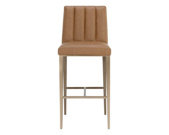 Wilbur Barstool Milliken Cognac - Image 3