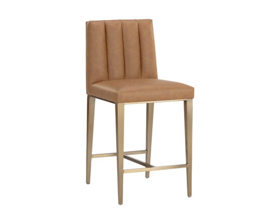 Wilbur Counter Stool Milliken Cognac