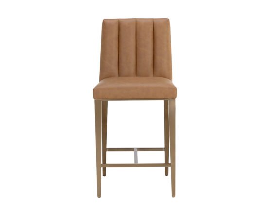 Wilbur Counter Stool Milliken Cognac - Image 3