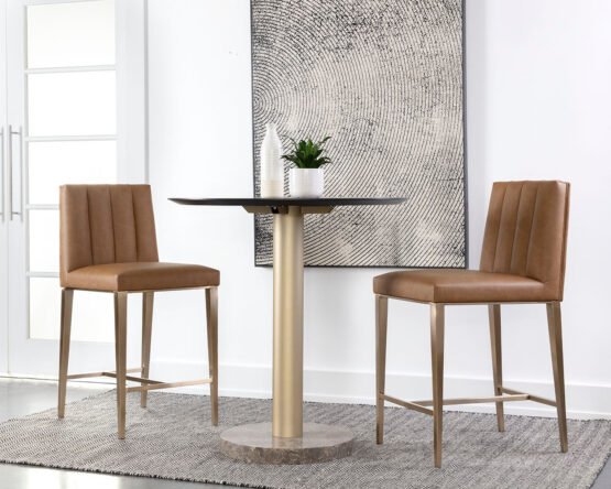 Wilbur Counter Stool Milliken Cognac - Image 2