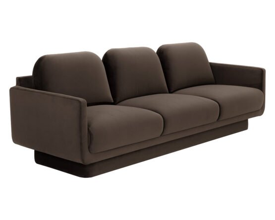 Everton Sofa Meg Dark Brown