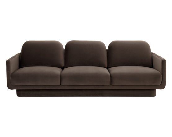 Everton Sofa Meg Dark Brown - Image 3
