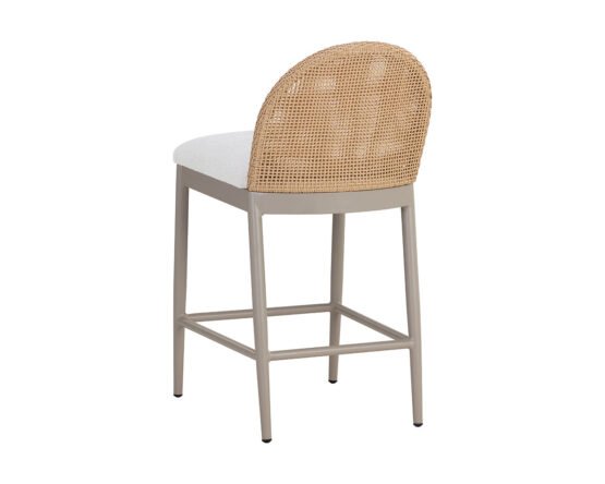 Calandri Counter Stool - Natural Louis Cream - Image 5