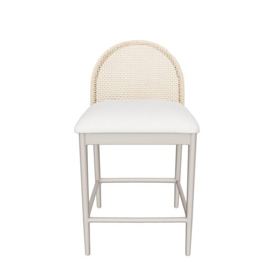 Calandri Counter Stool - Natural Louis Cream - Image 9