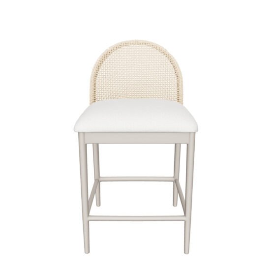 Calandri Counter Stool - Natural Louis Cream - Image 10