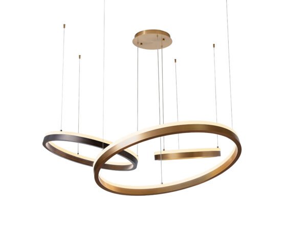 Saphira Chandelier Gold - Image 2