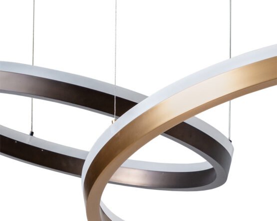 Saphira Chandelier Gold - Image 3