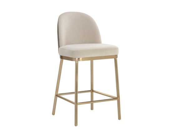 Lavania Counter Stool Meg Taupe / Porcini Taupe