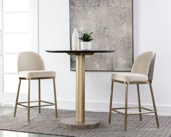 Lavania Counter Stool Meg Taupe / Porcini Taupe - Image 2