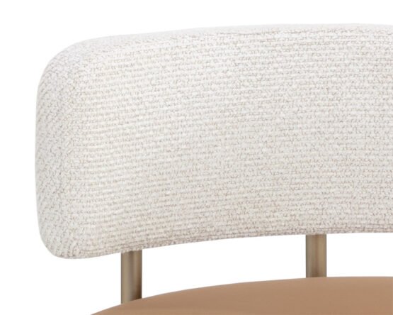 Larissa Counter Stool Napa Cognac / Rhea Light Barley - Image 7