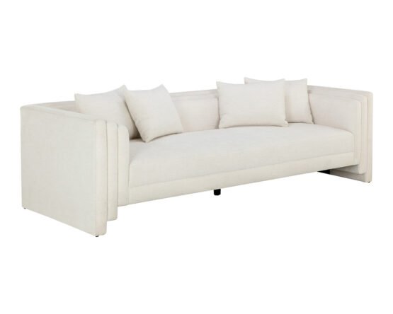 Kira Sofa Heather Ivory Tweed