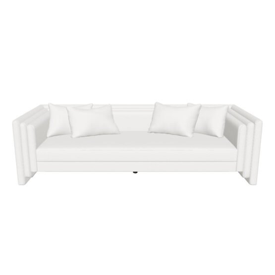 Kira Sofa Heather Ivory Tweed - Image 7