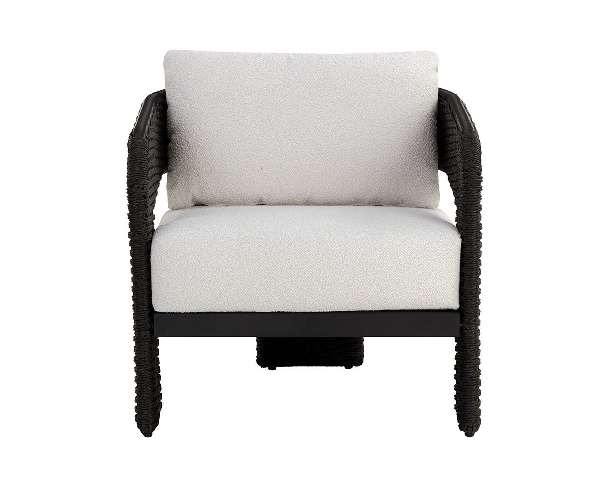 Pylos Lounge Chair - Black Louis Cream - Image 3