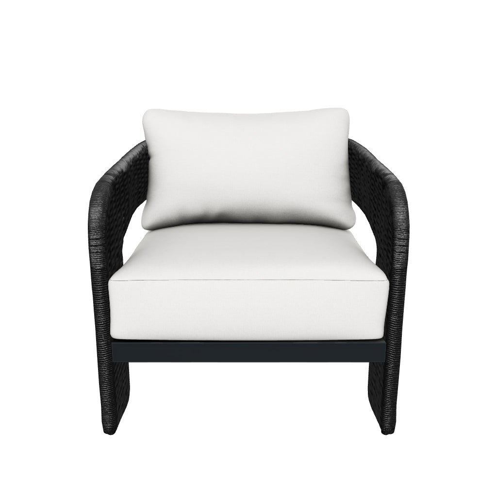 Pylos Lounge Chair - Black Louis Cream - Image 9