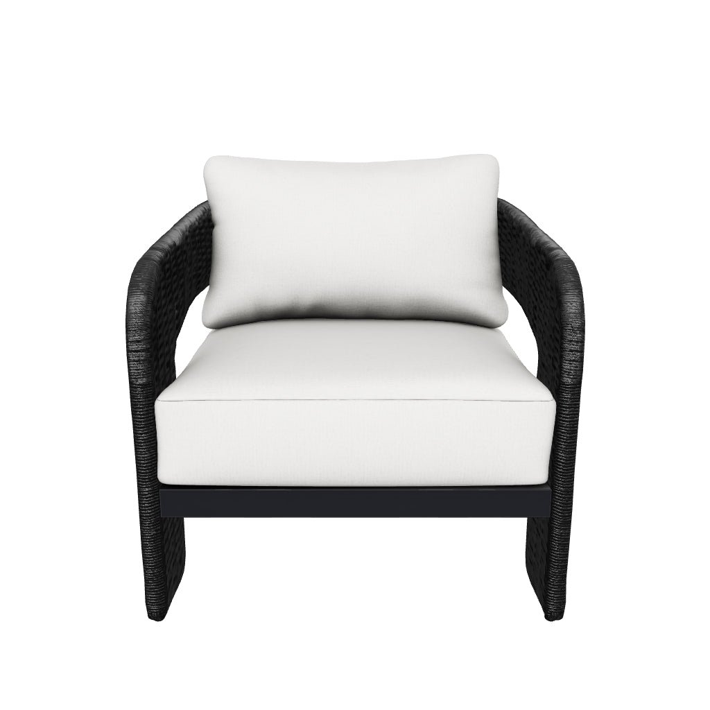 Pylos Lounge Chair - Black Louis Cream - Image 10