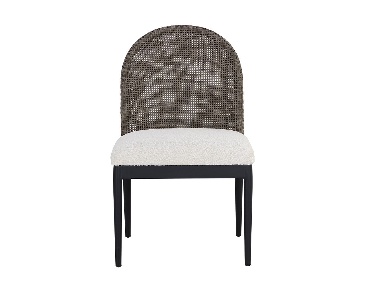 Calandri Dining Chair - Black Louis Cream - Image 3