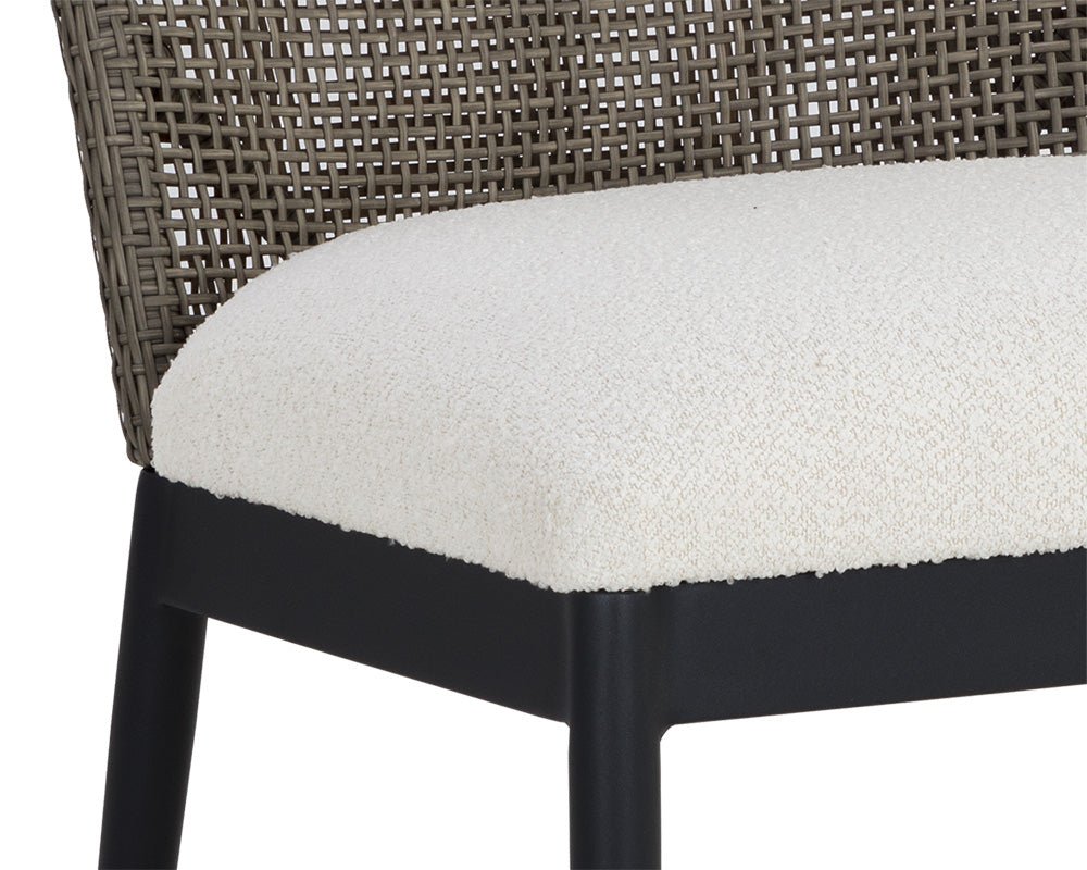 Calandri Dining Chair - Black Louis Cream - Image 6