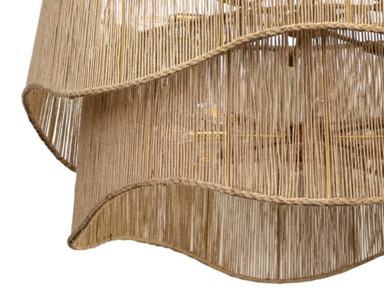Rhine Chandelier - Natural Jute Natural - Image 3